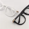Nya modedesign optiska glasögon 0011 fjärilsram transparent lins retro enkel stil transparenta glasögon kan utrustas med glasögon