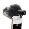MIC-06 Микрофон Мини Портативный 3,5 мм Конденсатор для SLR DSLR Смарт видеокамеры Открытый Интервью Mic Микрофон с Muff
