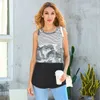 Spot Tanks European explosion models spring and summer leisure vacation street camouflage striped camisole support mixed batch