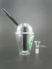Starbucks Cup Стеклянные бонги мини -водные трубы DAP и нефтяные буровые установки 4,5 дюймы стеклянные бонги кальян Дым аксессуар
