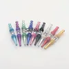 Black Blunt holder with Skull head Rainbow color rod hookah mouth tips wholesale hookah jewelry metal hookah tips for men