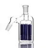 Acessórios para fumar 8 braços Árvore Catcher Catcher 90 45 graus para Bongs Vidro de água Bubbler Tenha azul e verde