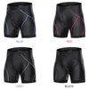 Homens bicicleta acolchoada shorts com apertos de perna antiderrapante ciclismo 3d acolchoado roupa interior bicicleta equitação shorts ciclismo roupa interior1