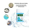 100pcs accessoires de piscine comprimés de nettoyage des comprimés de désinfection comprimés de chlore instantanément des tuyaux effervescents de nettoyage d'eau di2507516