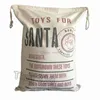 Рождественские подарочные сумки Большой органический тяжелый холст сумка Santa Sack Drawstring Bagwith Santas Claus Sacks Bags для детей