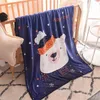 Baby blanket children fluffy throw Blanket soft skin friendly child cartoon Blankets 100 X 140cm Home Textiles T2I51156