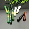 Glass Pipes Smoking blown hookah Manufacture Hand-blown bongs Smiling Glass Suction Mouth