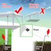 Outdoor Party Tenten 3x6m Schaduw Auto Luifel Luifel Twee Ramen Praktische Waterdichte Opvouwbare Tent Wit Pavilion256C