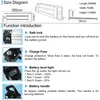 Batería de bicicleta eléctrica Silverfish de 36V, 24,5 Ah, 500W, 350W, 250W, baterías de iones de litio con celdas Samsung + cargador 2A