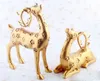 Jul Promotional Home Decor Deers Couples Polyresin Deer Statue Animal Figur Resin Ornaments / Crafts