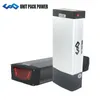 UPP 48V 15Ah Electric Bike Lithium ion Battery with USB Port Tail Light for 1000W 750W E-bike