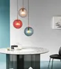 Nordic Luxe Creatieve Restaurant Bars Lobby E14 Glas Kleine hanglampen Designer Art Home Nidge Decorate Hanglamp