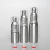 20ml 30ml 50ml Aluminium Tom Refillerbar luftfri Lotion Behandling Pump Kosmetiska Dispensering Flaskor Lotioner, Flytande Flaska