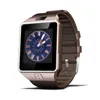 Oryginalny inteligentny zegarek DZ09 Bluetooth Urządzenia przenośne Smartwatch dla iPhone'a Telefon z systemem Android Zegarek z gniazdem SIM/TF z zegarem aparatu