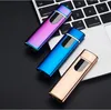 High Quality New LED Screen Battery Display USB Lighter Rechargeable Electronic Lighter Winderproof Flameless Double Side Cigar Pl3755916