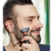Beard Barba Bigode Modelo de Modelo de Salão Barba Barba Shaving Shavel Style Styling Ferramenta de Escova de Cuidado
