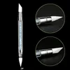 Potting Pen Rhinestone Nail Art Borstels Siliconen Hoofd Nagelborstel Potlood Acryl Handvat Picker Wax Crystal Tool