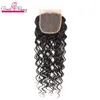 VENTE Water Wave Lace Closure 100% Indian Remy Hair Weave Big Curly Free Part 4x4 5x5 6x6 Top Lace Closure Hairpieces Natural Color Dyeable Greatremy Hair Goals