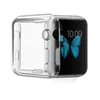 Custodia trasparente in silicone trasparente TPU ultra sottile per Apple Watch Series 1 2 3 38mm 42mm serie 4 5 40mm 44mm