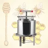 ce Edelstahl-Honigkammpresser, Bienenwachspressmaschine für die Bienenzucht, Honigausrüstung, Imkerbedarf