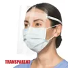 Volledige gezichtsmasker Shield Clear Flip Up Visor Oil Rook Bescherming Veiligheid Werk Guard