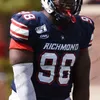 Jam Custom 2020 Richmond Spiders Football #5 Keyston Fuller 10 Beau English 12 Joe Mancuso 15 Isaac Brown Men Youth Kid Jerseys 4XL