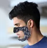 Zichtbare mond Gezichtsmasker met doorzichtig venster over de mond voor liplezen doof vriendelijk anti-stof herbruikbare wasbare maskers Bedraad