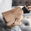 2020 New Women Winter Faux Fur Shoulder Bag Bolsa Senhora Leopardo Imprimir Bolsa Feminina Partido Liso Pequena Meninas Sacola Presente de Natal