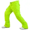 Pantalon de Ski pour hommes en plein air de haute qualité coupe-vent imperméable à l'eau chaud pantalon de neige pour hommes hiver hommes Ski pantalon de snowboard-40 degrés