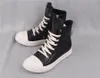 2020 men's leather black high-top shoes short boots ladies classic boots side zipper men's casual oversized shoes 35-47