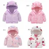 Säuglingskleidung Fleece Kleinkind Jungen Mantel Solide Mädchen Kapuzenjacke Warme Outwears Boutique Kinderkleidung 12 Farben DW4204