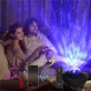 USB Water Patroon Vlam Licht Bluetooth Muziek Oceaan Ster Licht Projector Licht Nachtlamp Laser Water Patroon Projector Lights 321