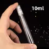 2ml 3ml 5ml 10mlのプラスチック/ガラス香水のびんの空の洗練されたスプレーボトル小さなパルフの噴霧器香水サンプルバイアルDHL無料YDL064