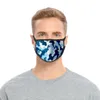 Camouflage Face Maska Dzieci Bawełniany Respirator Anti Dust Mouth Muffle Washable Dorosłych Dorosłych Maski Camo CCA12348 120 sztuk