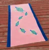 The latest 90X170CM size beach towel, many styles to choose, American reactive printing bath cape towels, support customization