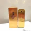 남성용 향수 백만 우디 매운 100ml 34floz Edt Golden Special Design 고품질 같은 브랜드 5844498