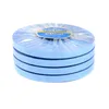 Nastro di supporto anteriore in pizzo da 36 metri Nastro in rotolo di fodera blu per parrucca in pizzo/Estensione dei capelli in PU/Prucchino Colla per capelli Adesivi per parrucche 0,8 cm/1,0 cm/1,27 cm di larghezza