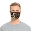 Camouflage Face Maska Dzieci Bawełniany Respirator Anti Dust Mouth Muffle Washable Dorosłych Dorosłych Maski Camo CCA12348 120 sztuk