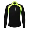 WOSAWE vestes de moto à manches longues hommes maillot de cyclisme haute visibilité respirant chemises de vélo serré mince vêtements de vélo 16291384