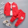 Cola Baby Boys Clothing Set Toddler Coat Jacket T-Shirtpants 3 PCS NOUVELLE-NEUR SPORT ANTÉRIEUR CHARGES BARCHS Set Sctv5972310