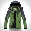 Kış Sıcak Ceket Erkekler Parkas Mont Açık Rüzgar Geçirmez Su Geçirmez Kapşonlu Kalın Kadife Rüzgarlık Ceketler Palto Artı Boyutu 6XL
