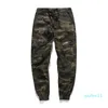 -Mode Heren Camouflage Joggingbroek Rits Overalls Beam Voet Broek Onregelmatige Broek Hip Hop Heren Stylist Pants2544
