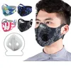 14styles Bisiklet Yüz Maskesi Spor Açık Eğitim Maskeleri PM2.5 Anti-Toz Rüzgar Geçirmez Ağız Kapak Karbon Filtre Yıkanabilir Maske GGA3567-4