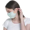 Atmungsaktives Seiden Sonnenschutzmittel Gesichtsmaske Sommer Dünnes Waschanschluss PM2.5 Staubsichere Partymaske
