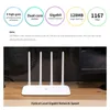 Xiaomi Mi Router 4A Gigabit versão 2.4GHz 5GHz 1167Mbps WiFi Repeder 128MB DDR3 Ganho de alto ganho 4 Extender de rede de antenas