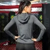2020 Yeni Gelme Kadın Ceket Hoodie Sportswear Windbreaker Gym Egzersiz Giysileri Fermuar Nefes Alabaç Fitness Yoga Sweatshirt236a