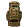 80L sac à dos tactique militaire étanche Camping escalade randonnée voyage alpinisme sac à dos Sport de plein air Molle 3P Packs Style armée