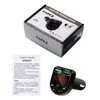 BTE5 Samochodowy Odtwarzacz MP3 Bluetooth Nadajnik FM FMModulator Dual USB-Port dla 12-24 V General Vehicle Carcharger z pudełkiem detalicznym