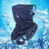 Verão ao ar livre Ciclismo Proteção UV de suspensão Ear Scarf cobrir o rosto botina de pescoço elástico respirável Neck Gaiter face Scarf