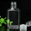 200 pièces 60 ml vide désinfectant pour les mains Gel bouteille savon pour les mains liquide bouteille clair pressé Pet sous voyage bouteille